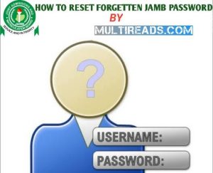 how to reset Jamb password