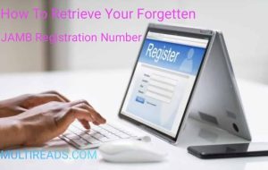 how to retrieve Jamb registration number